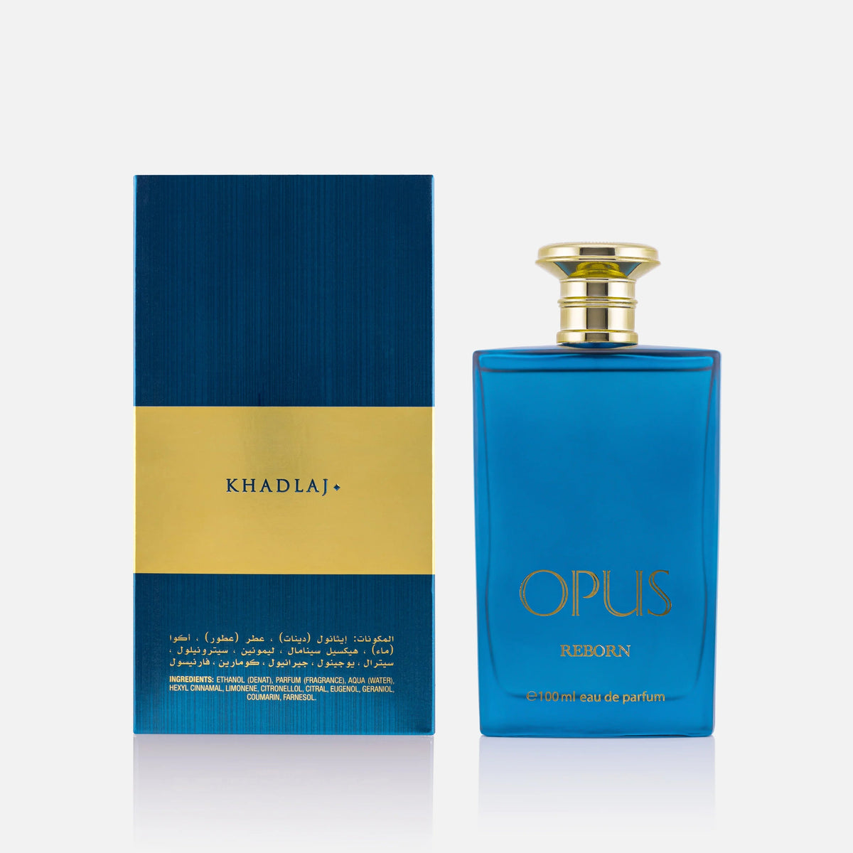 Khadlaj Opus Reborn Eau de Parfum 100ml bottle, alternate view 3