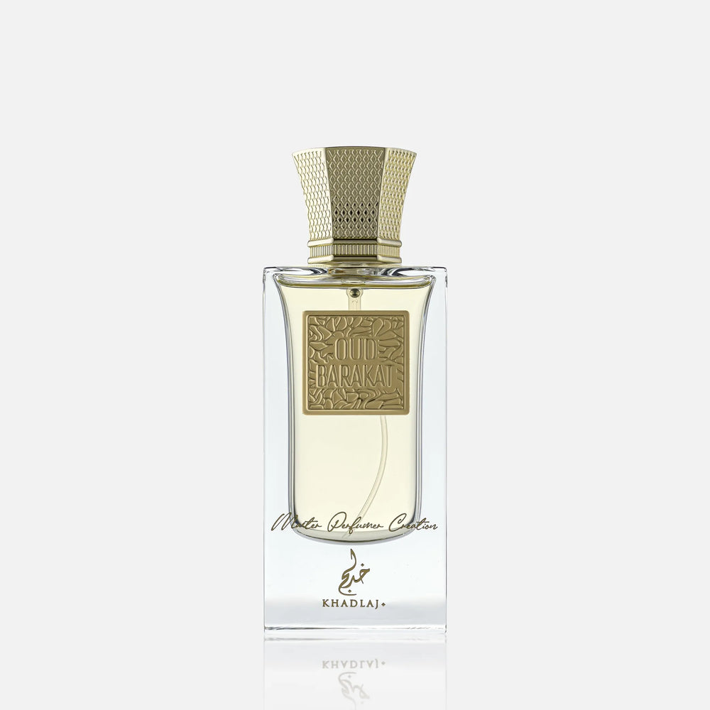 Khadlaj Oud Pure Oud Barakat Eau de Parfum 60ml bottle, alternate view 2