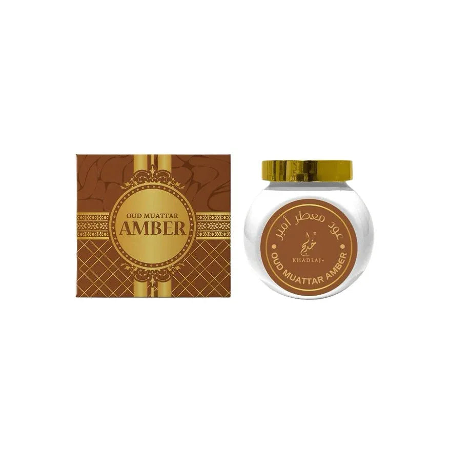 OUD MUATTAR AMBER 40GM BAKHOOR KHADLAJ (2)
