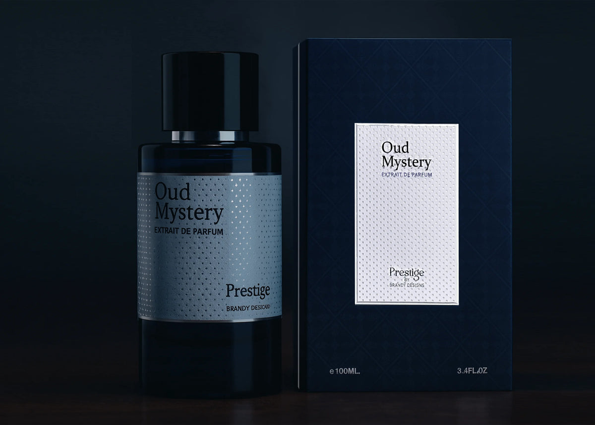 Oud Mystery Prestige by Brandy Designs Eau de Parfum 100ml bottle, alternate view 1
