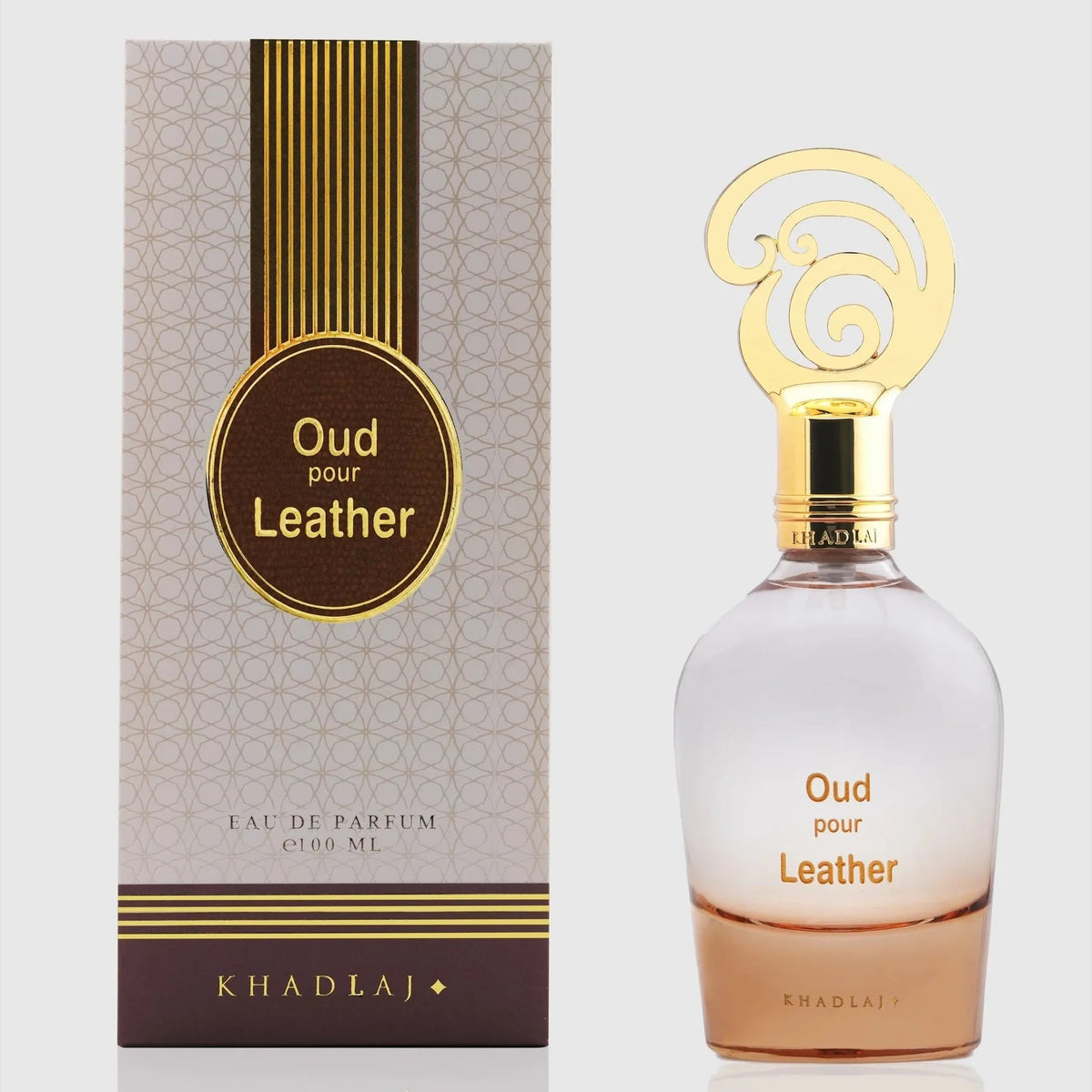 Khadlaj Oud Pour Leather Eau de Parfum 100ml bottle