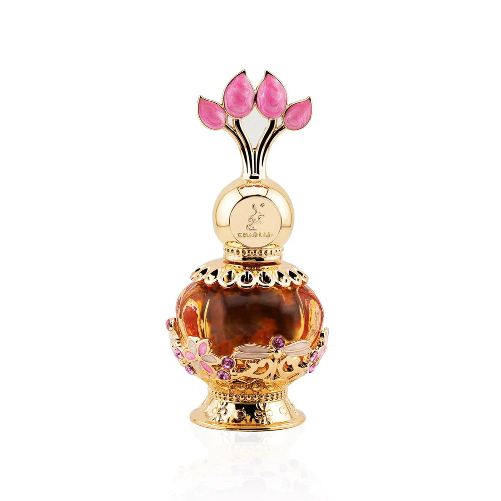 Khadlaj Pink Musk Perfume Oil 20ml bottle, alternate view 1