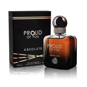 Proud Of You Absolute by Fragrance World Eau de Parfum 100ml bottle