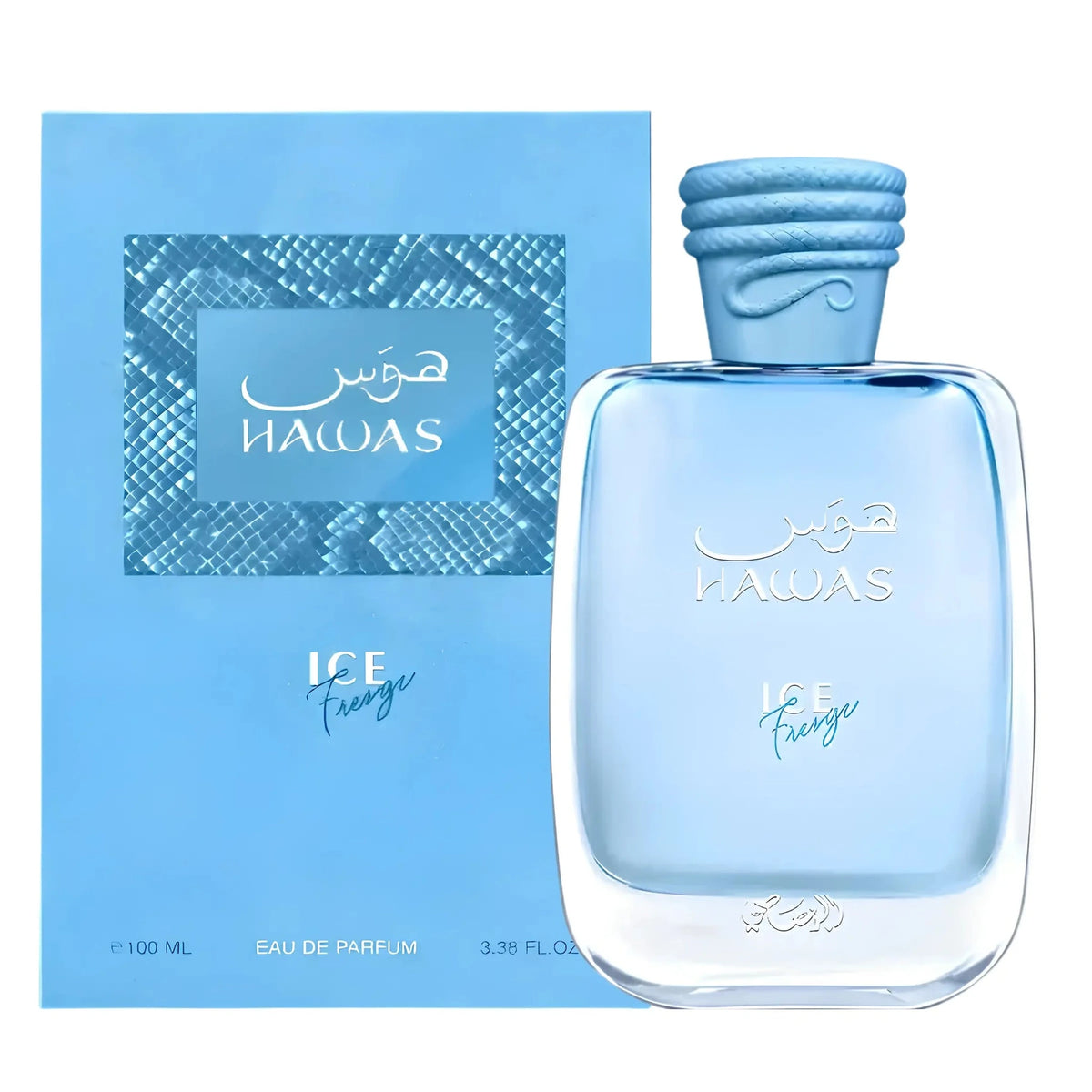 Rasasi Hawas Ice Freeze eau de parfum 100ml bottle, alternate view 1