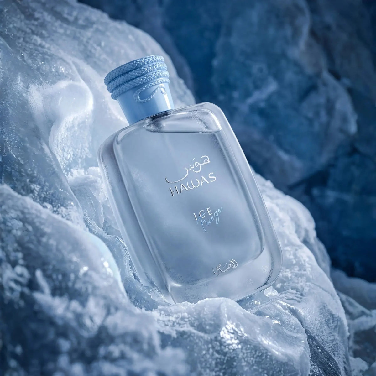 Rasasi Hawas Ice Freeze eau de parfum 100ml bottle, alternate view 2