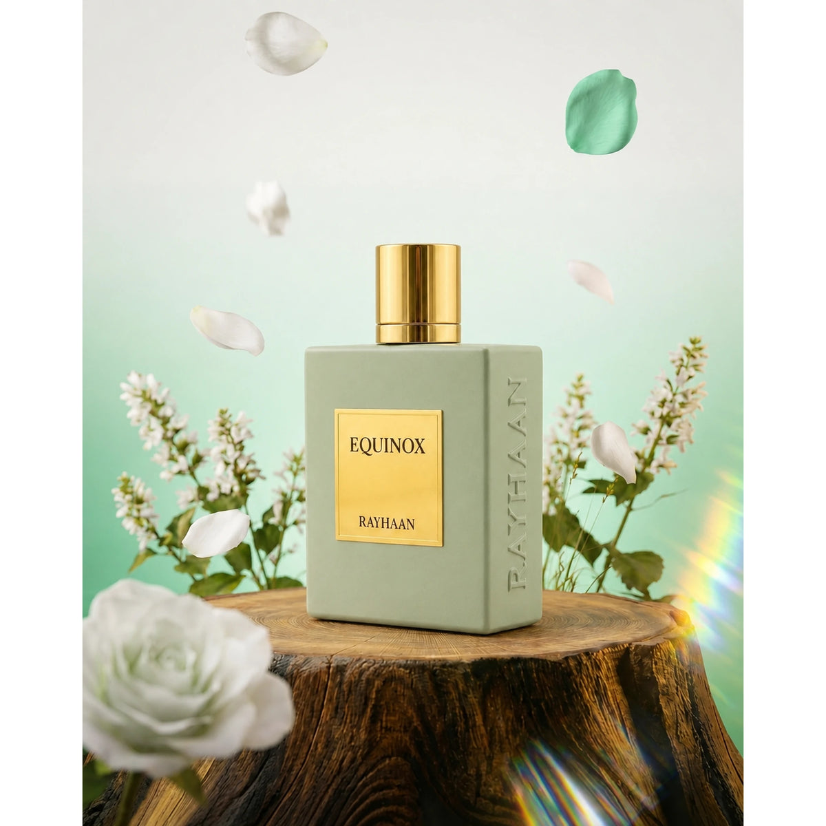 Rayhaan Equinox eau de parfum 100ml bottle, alternate view 4