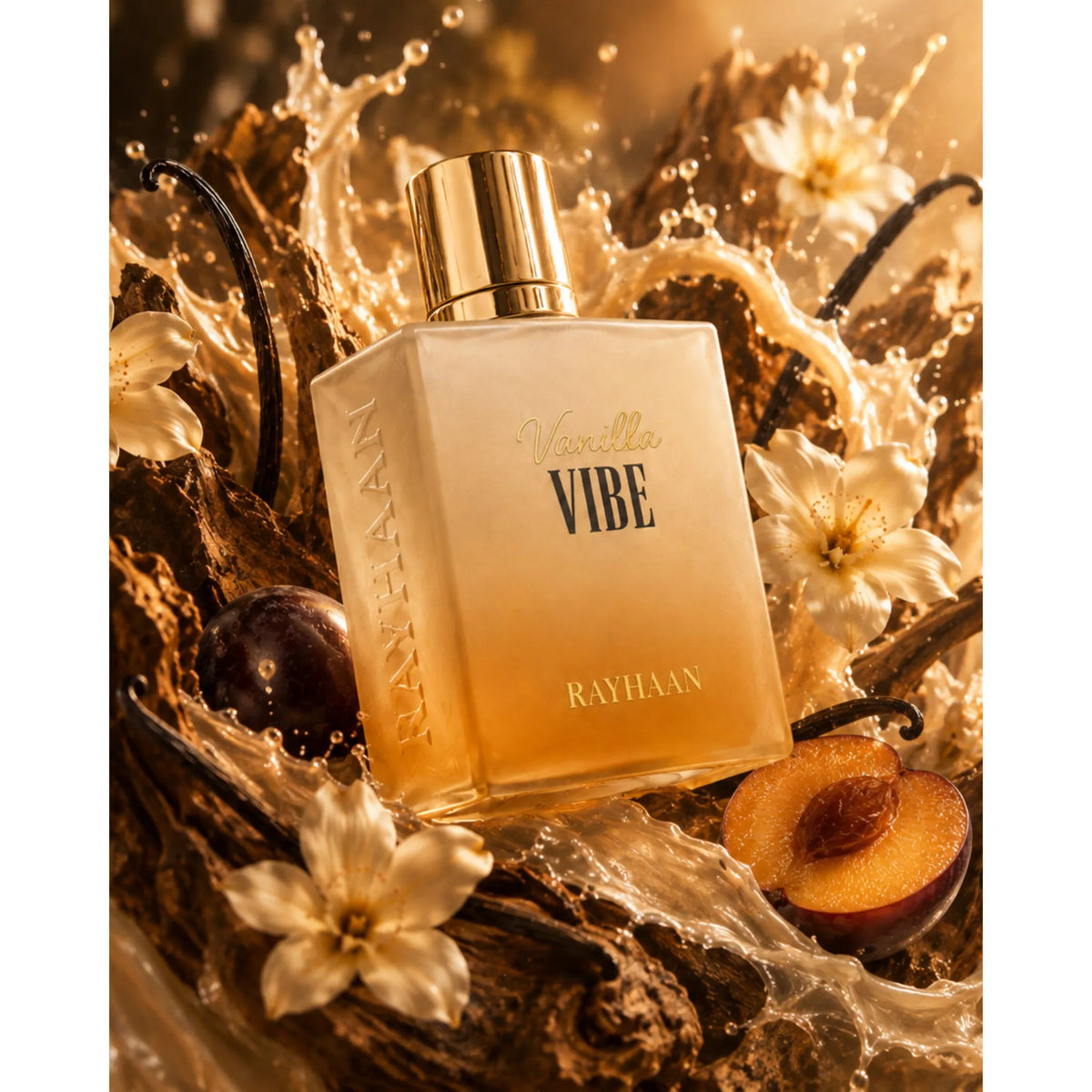 Vanilla Vibe Rayhaan EDP 100ml bottle, alternate view 2
