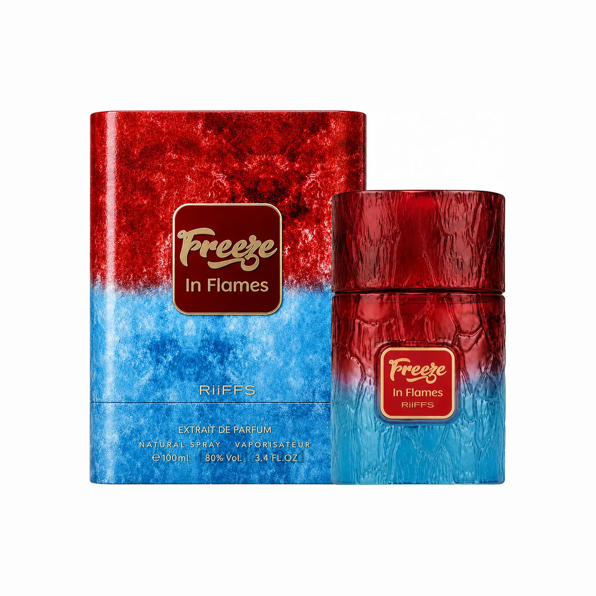 Riiffs Freeze in flames eau de parfum 100ml bottle, alternate view 1
