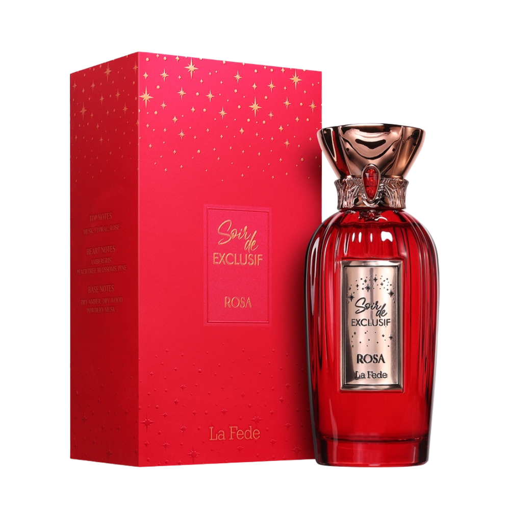 Khadlaj Soir De Exclusif Rosa Eau de Parfum 100ml bottle