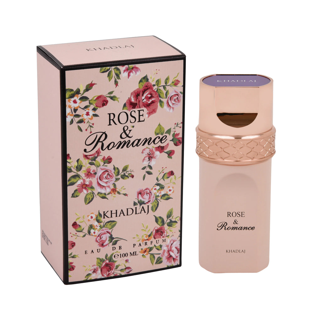 Khadlaj Rose & Romance Eau de Parfum 100ml bottle