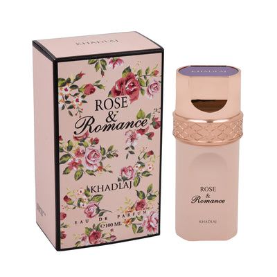 Khadlaj Rose & Romance Eau de Parfum 100ml bottle