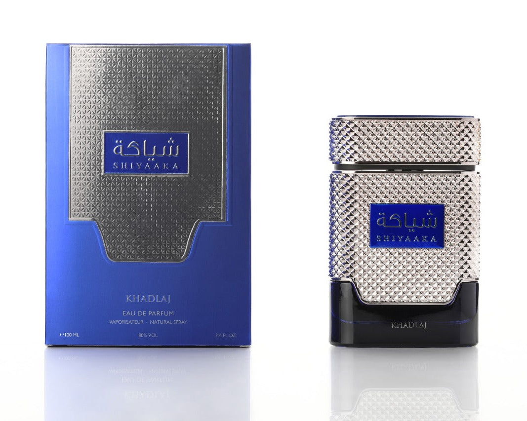 Khadlaj Shiyaaka Blue Eau de Parfum 100ml bottle