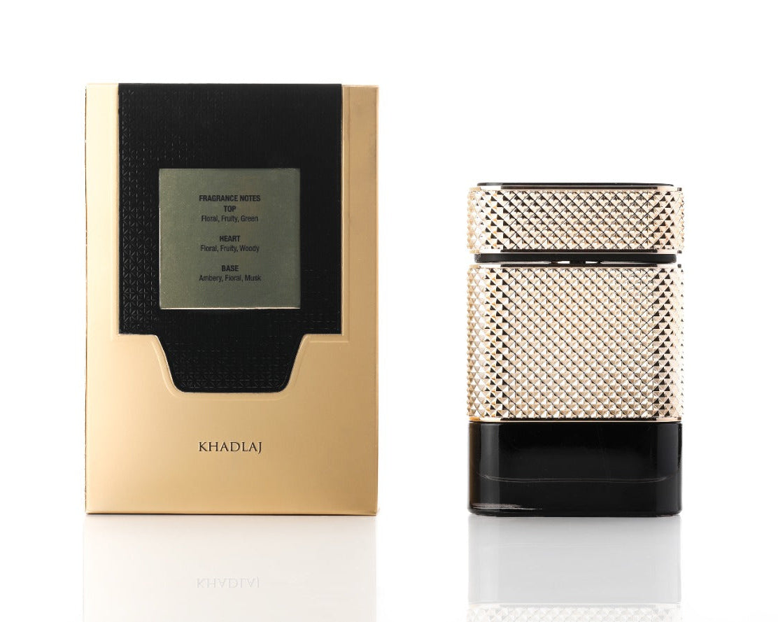 Khadlaj Shiyaaka Gold Eau de Parfum 100ml bottle, alternate view 2