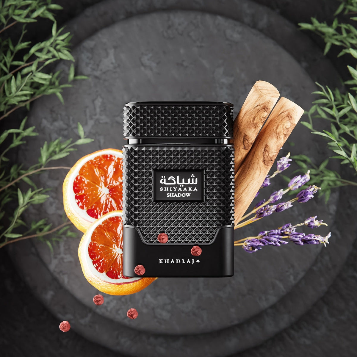 Khadlaj Shiyaaka Shadow Eau de Parfum 100ml bottle, alternate view 3