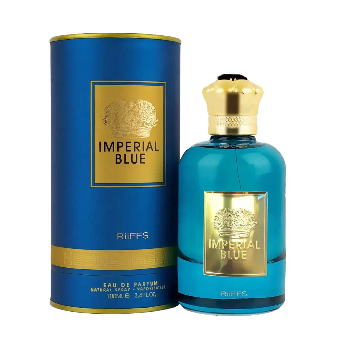 Riiffs Imperial Blue Eau de Parfum 100ml bottle, alternate view 5