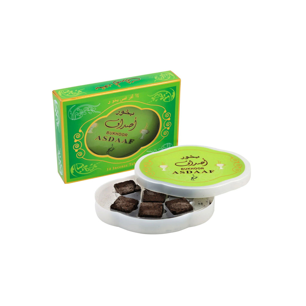 Khadlaj Asdaaf 70G Bakhoor bottle, alternate view 2