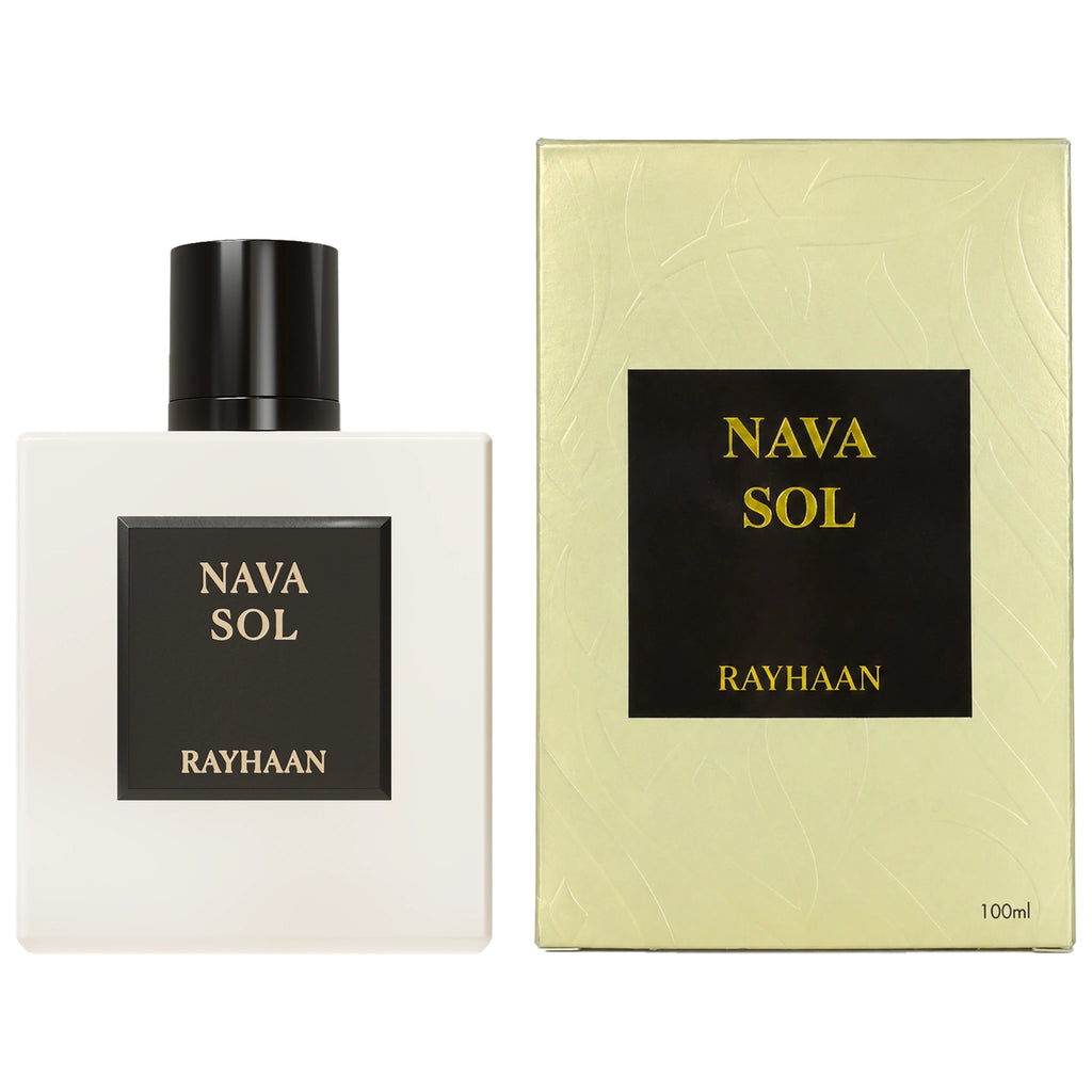 Rayhaan Nava Sol Eau de Parfum 100ml bottle, alternate view 9