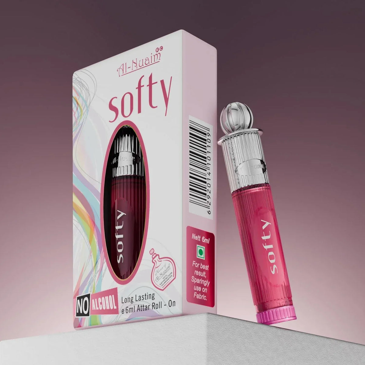 Al Nuaim Softy Perfume Oil 6ml bottle, alternate view 3