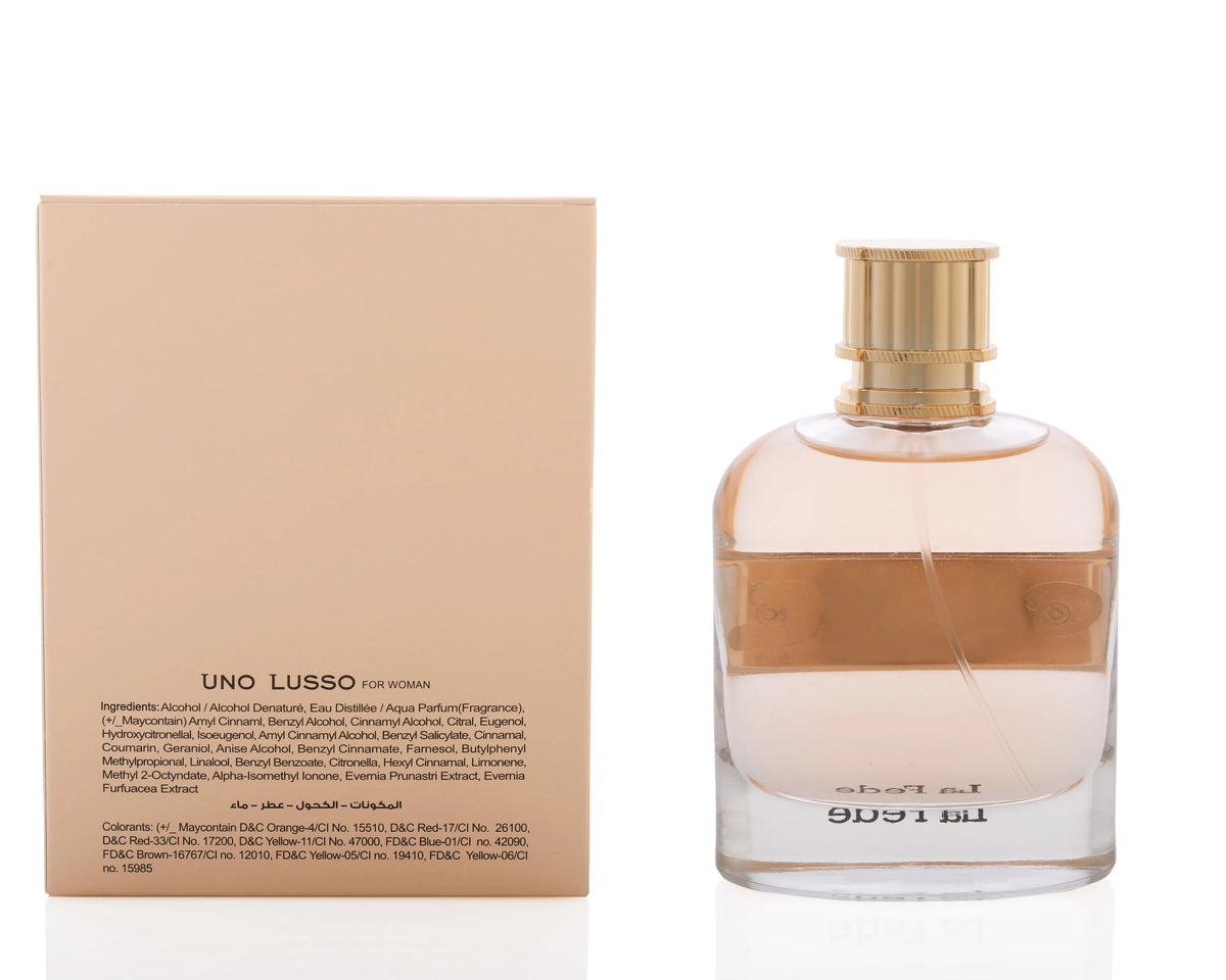 Khadlaj Uno Lusso Eau de Parfum 100ml bottle, alternate view 5