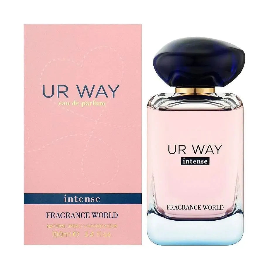 Ur Way Intense by Fragrance World Eau de Parfum 100ml bottle, alternate view 5
