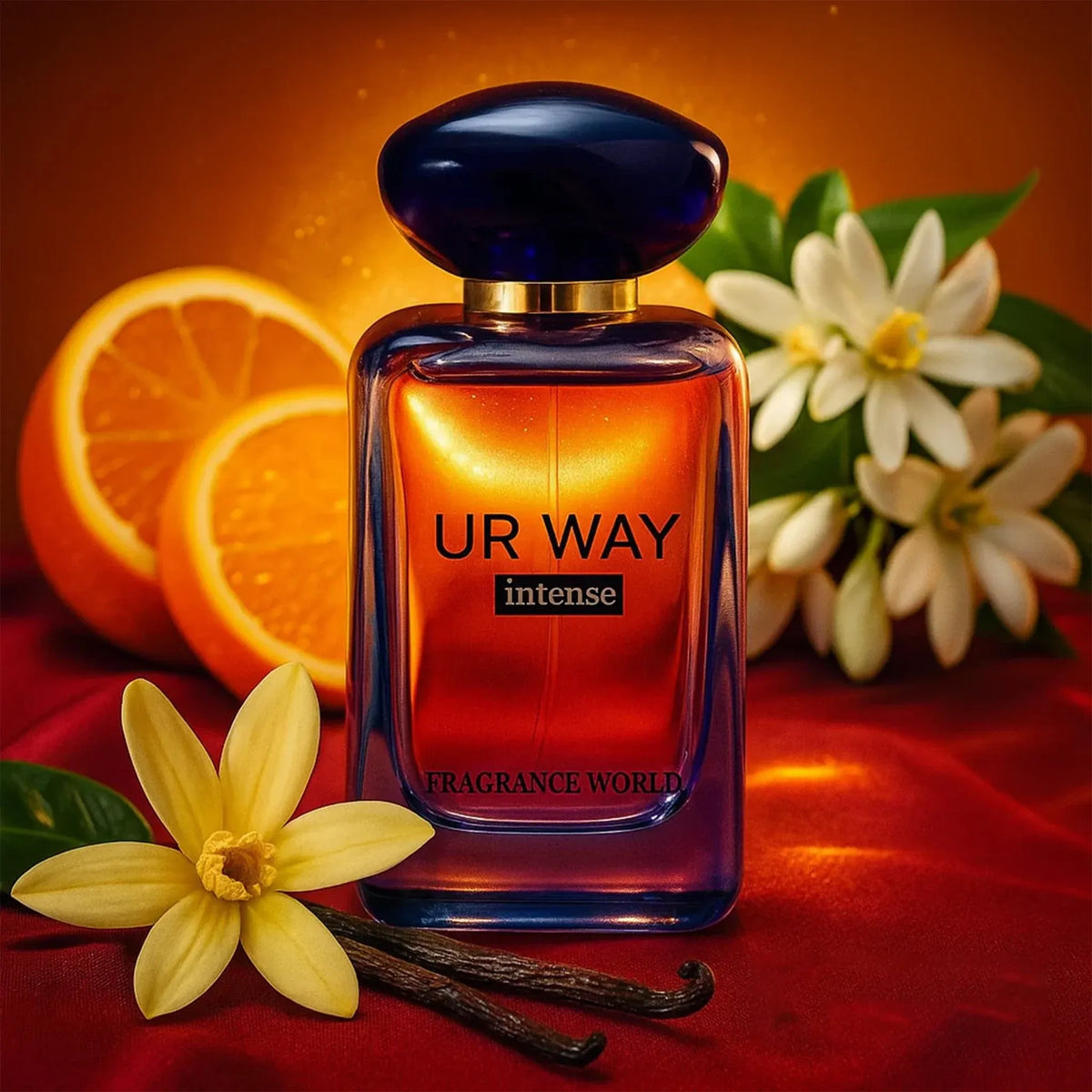 Ur Way Intense by Fragrance World Eau de Parfum 100ml bottle, alternate view 7
