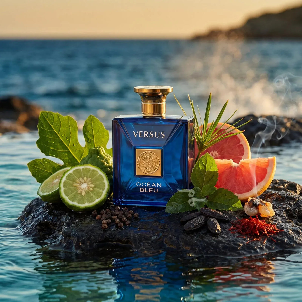 Versus Ocean Bleu by Fragrance World Eau de Parfum 100ml bottle, alternate view 6