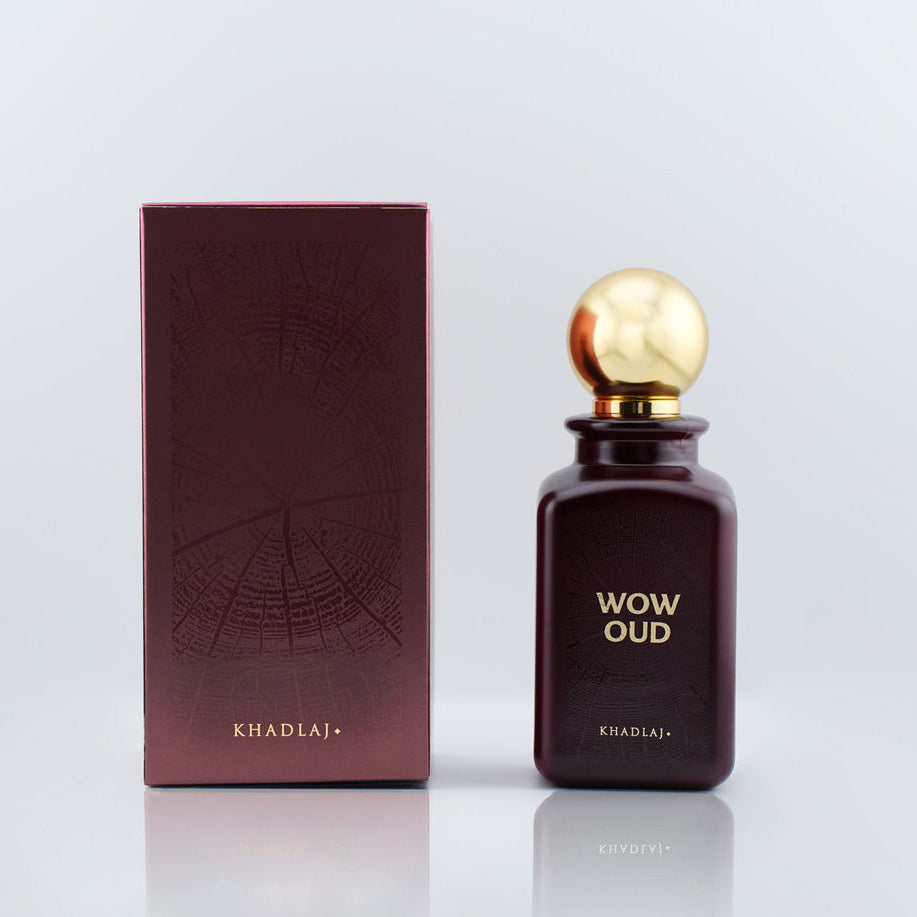 Khadlaj Wow Oud Eau de Parfum 100ml bottle, alternate view 2