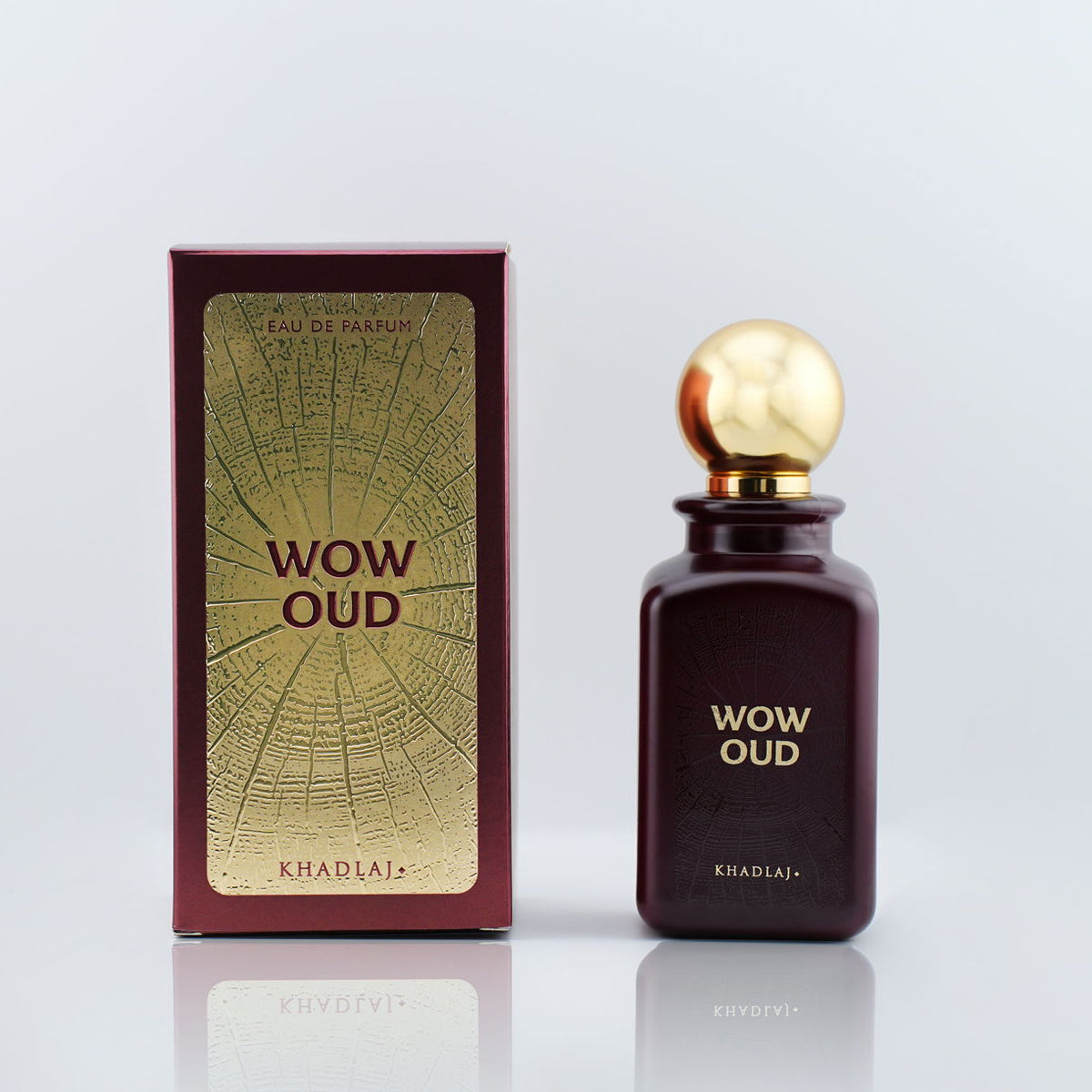 Khadlaj Wow Oud Eau de Parfum 100ml bottle, alternate view 3